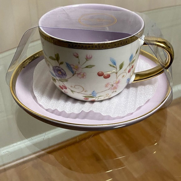 Beautiful Multicolor Floral Grace's Teaware Mug With Saucer - Picture 5 of 7
